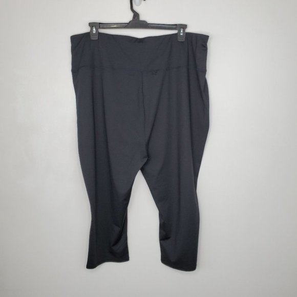 Tracy Anderson for G.I.L.I. Black Regular Knit Hight Waisted Ankle Leggings 3X - Picture 5 of 9